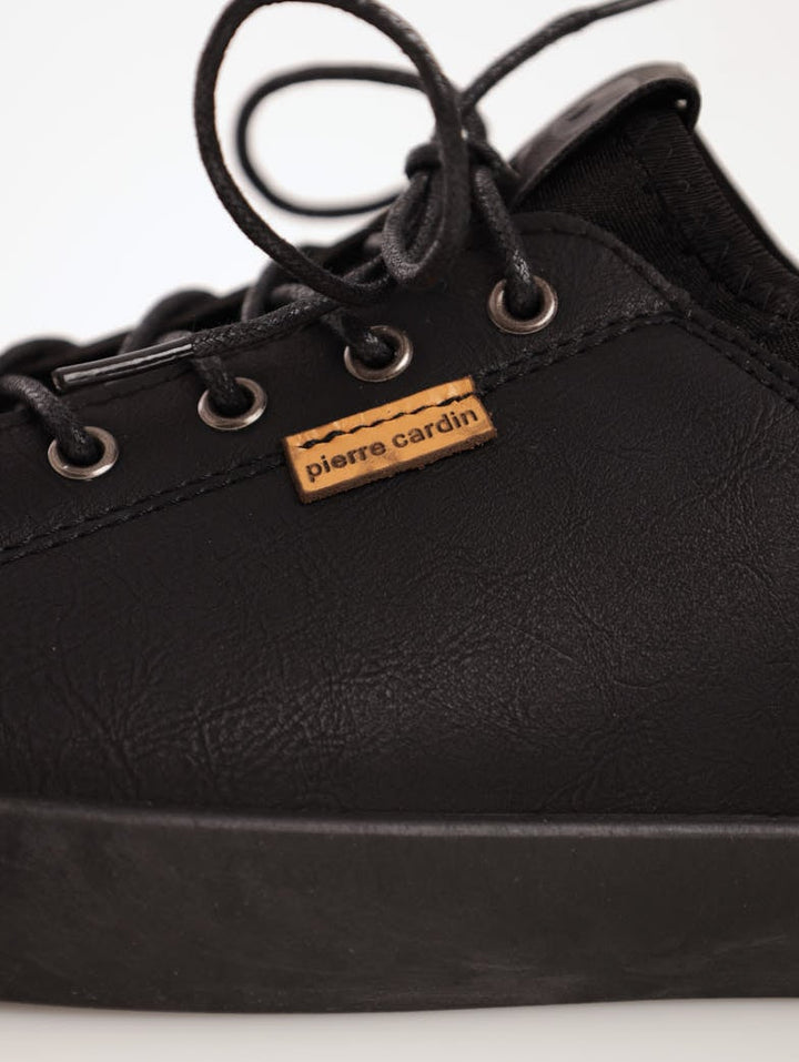 Men's Roger PU Sneaker - Black