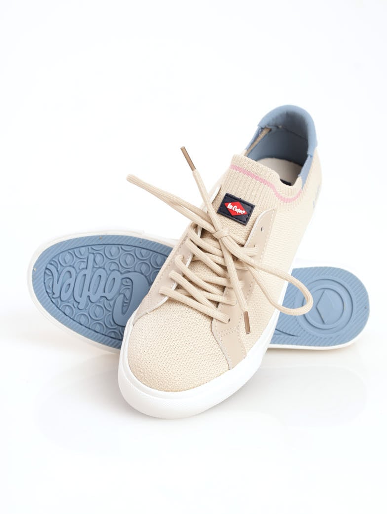 Ladies Tristain Sneaker - Beige