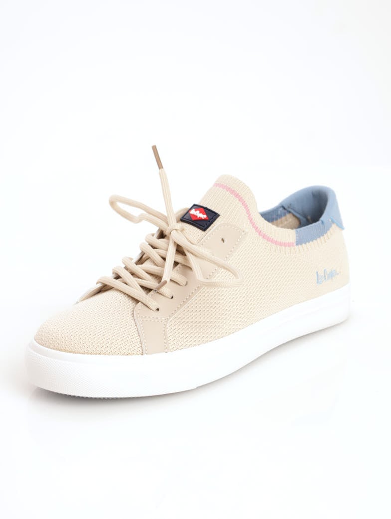 Ladies Tristain Sneaker - Beige