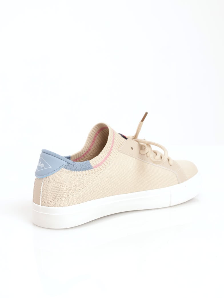 Ladies Tristain Sneaker - Beige