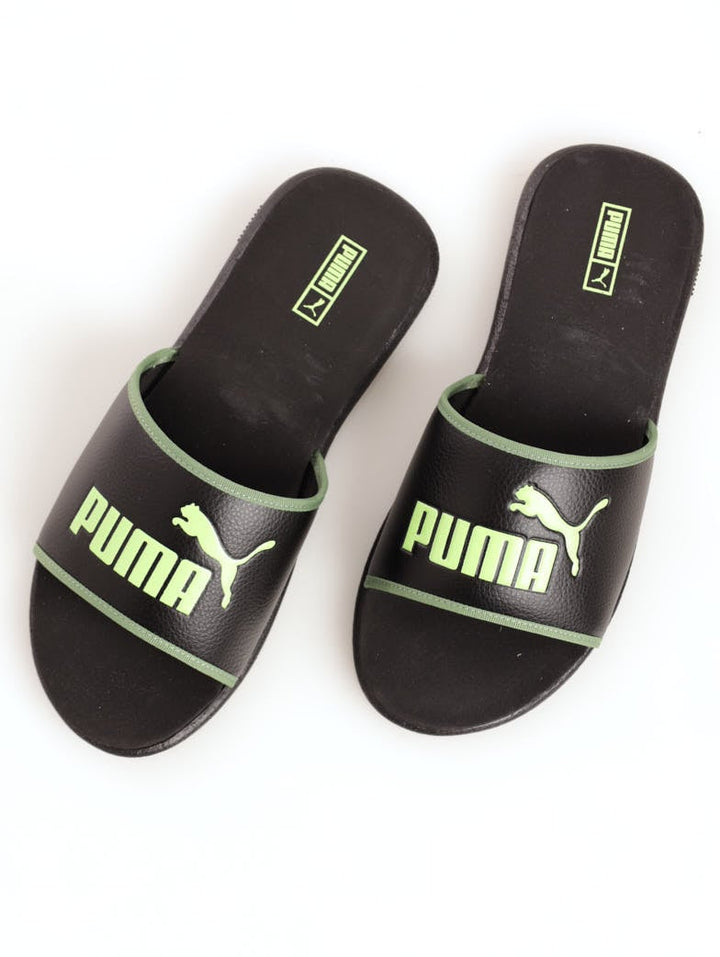 Men's Sporty V-Slide Sandal - Black/Grey