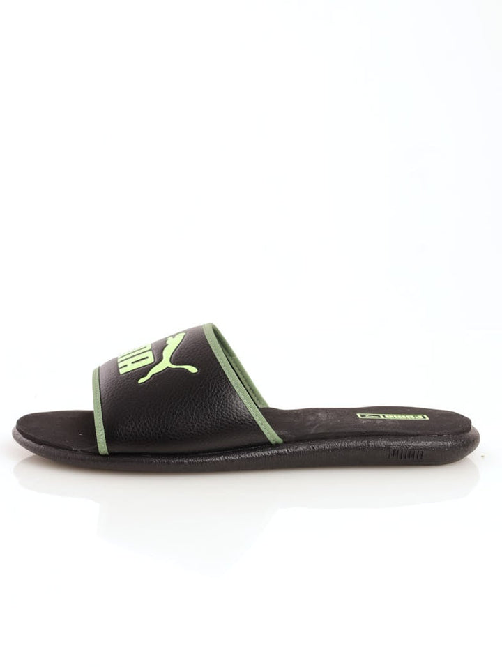 Men's Sporty V-Slide Sandal - Black/Grey