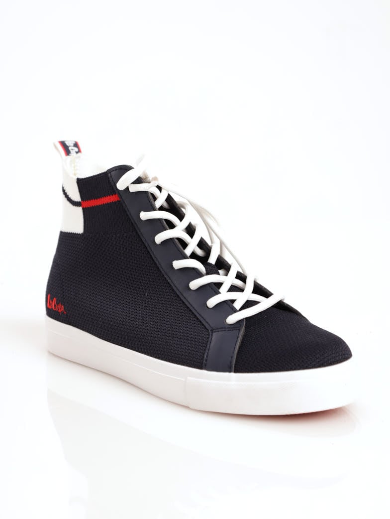 Men's Flyknit Hi-Top Sneaker - Navy