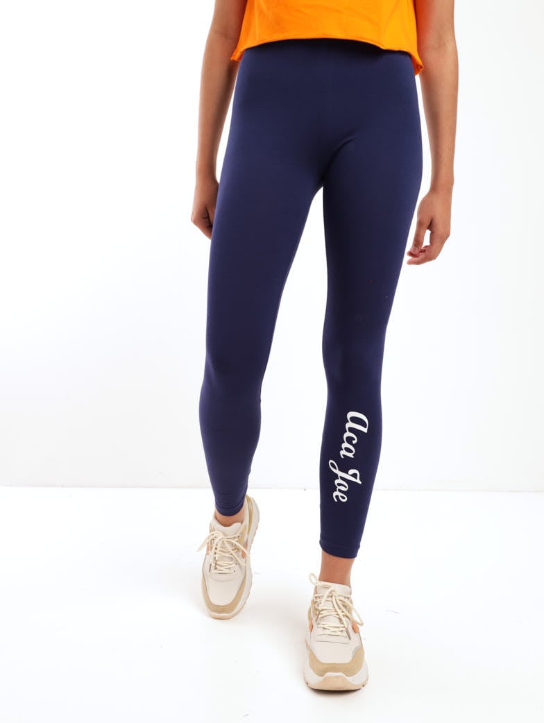 Girls Legging - Navy