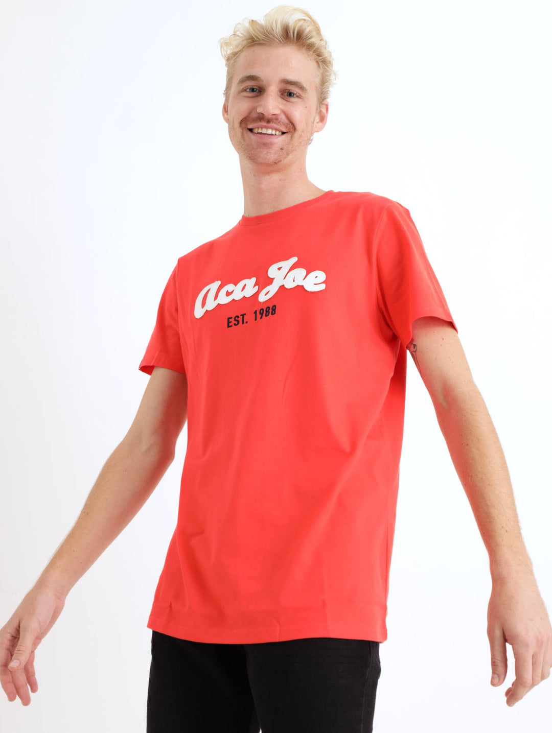 Men's Logo Tee - Red