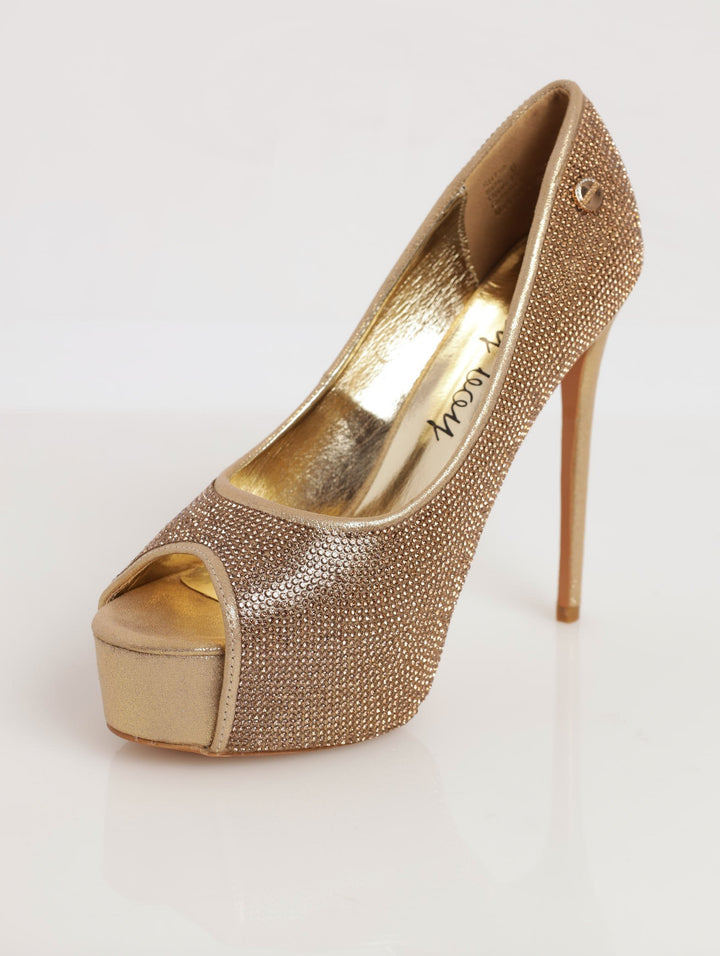 Ladies Prom Night Heel - Gold