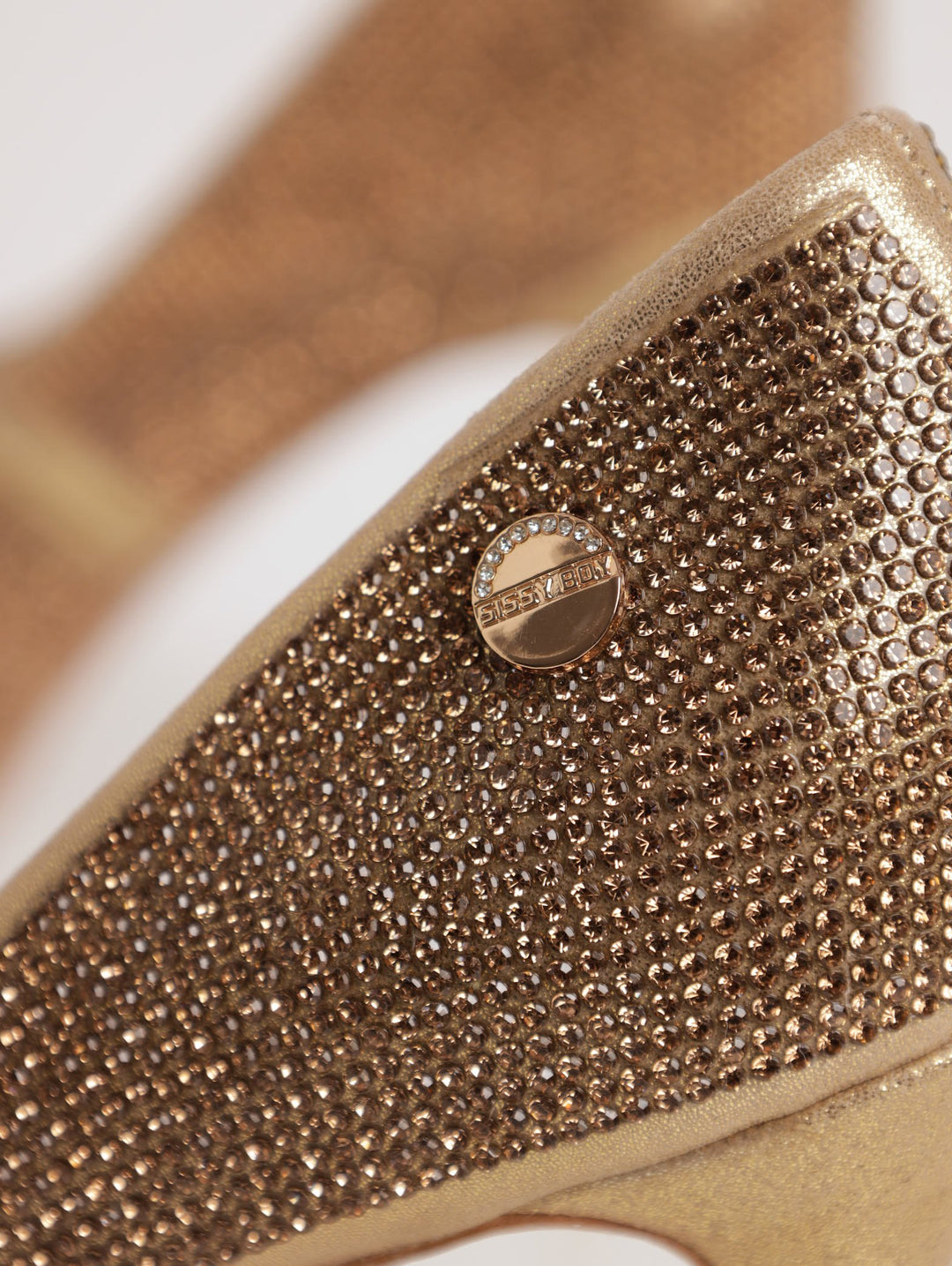 Ladies Prom Night Heel - Gold