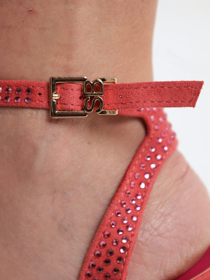 Ladies Glammed Out Heel - Pink