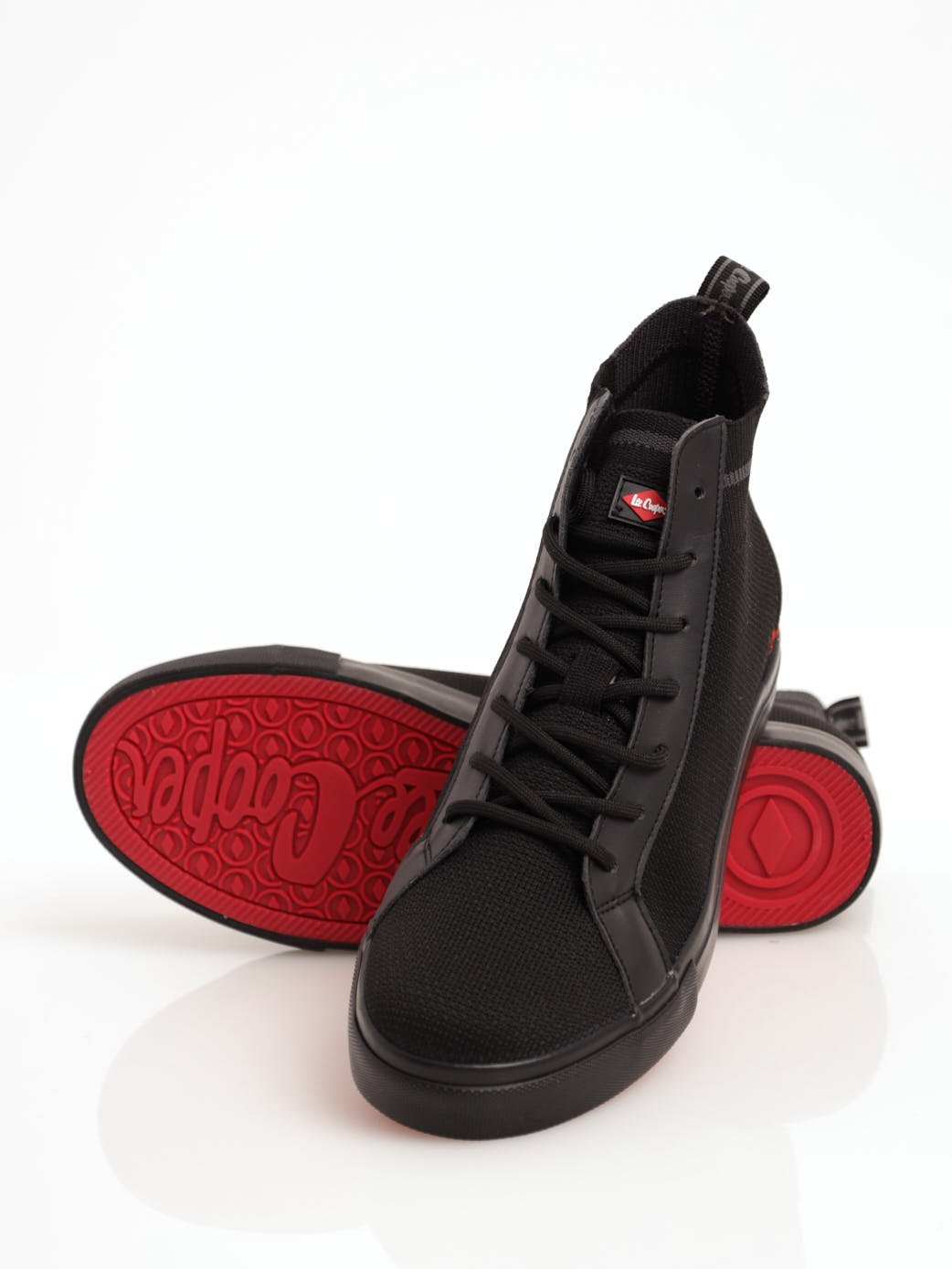 Men's Flyknit Hi-Top Sneaker - Black