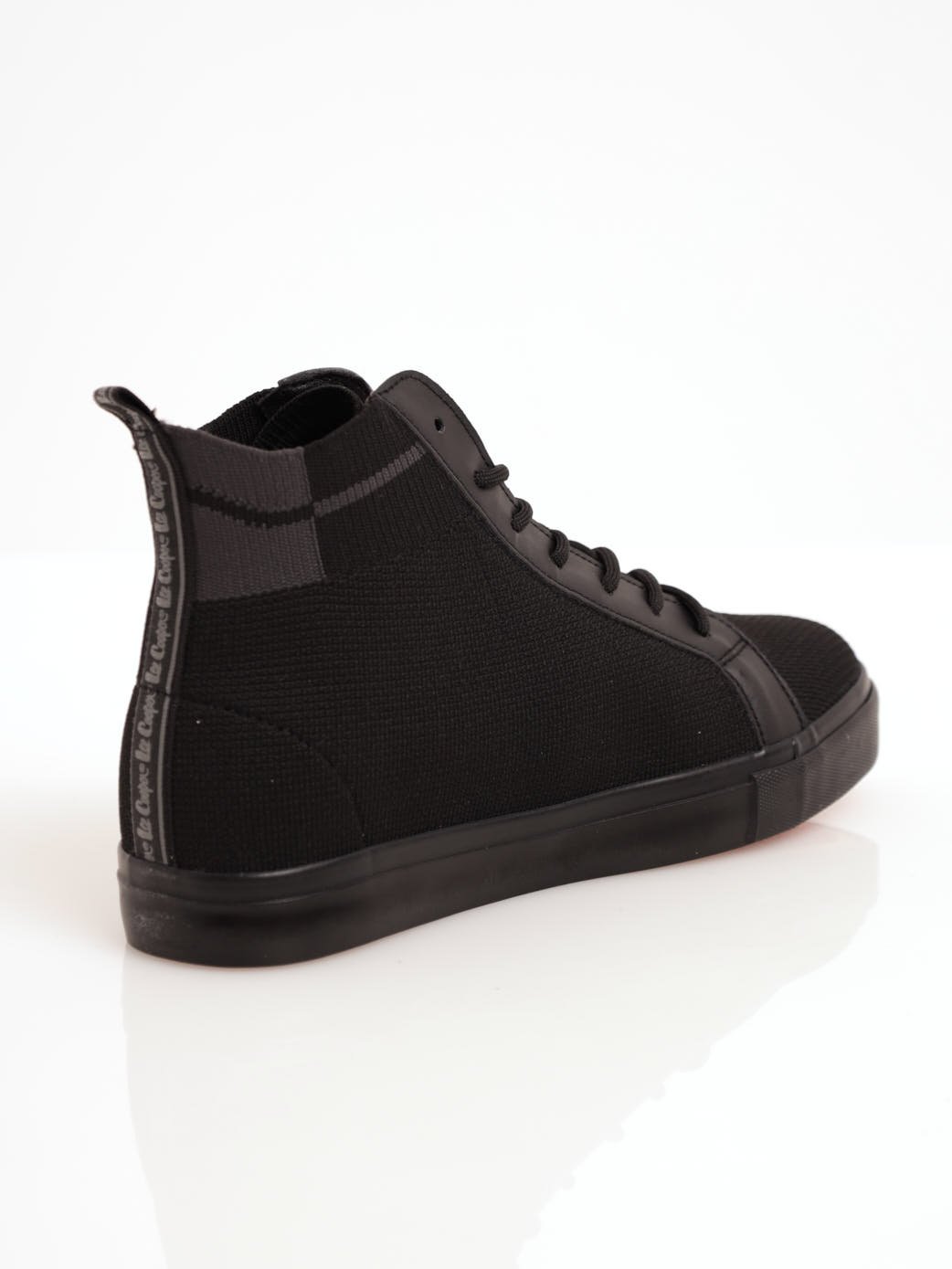 Men's Flyknit Hi-Top Sneaker - Black