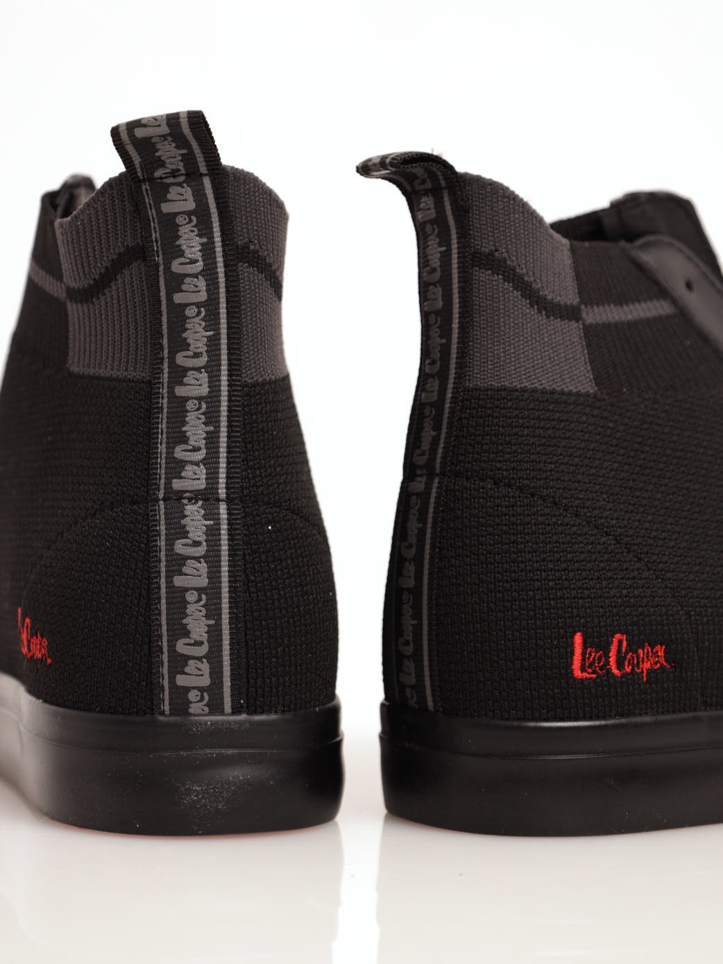 Men's Flyknit Hi-Top Sneaker - Black