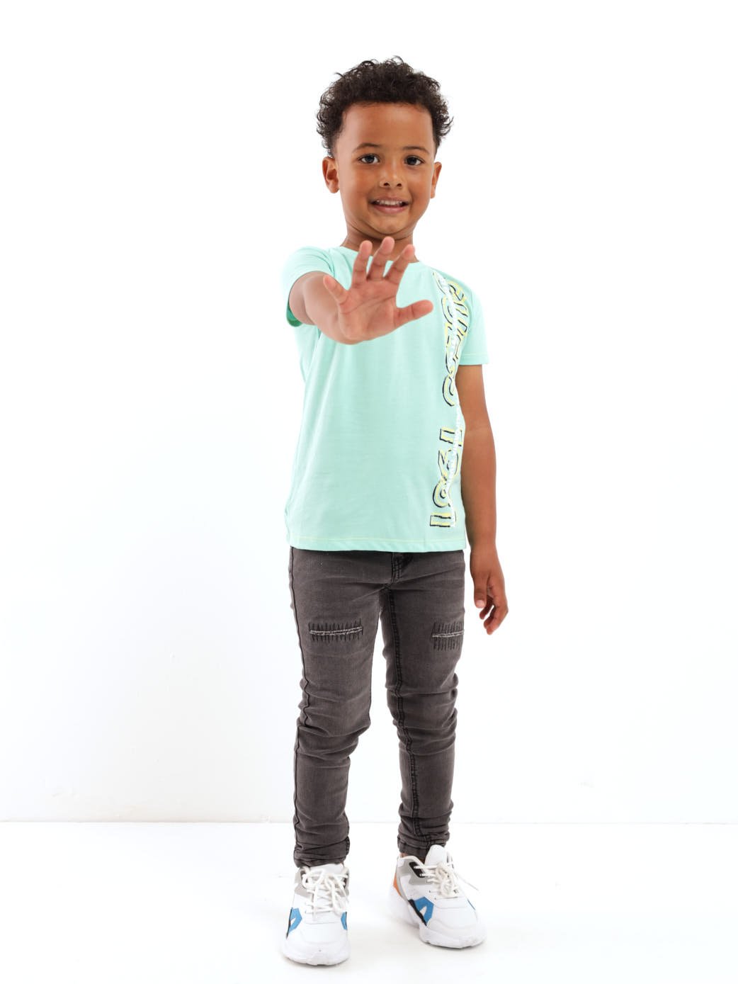 Pre-Boys Short Sleeve Tee - Blue