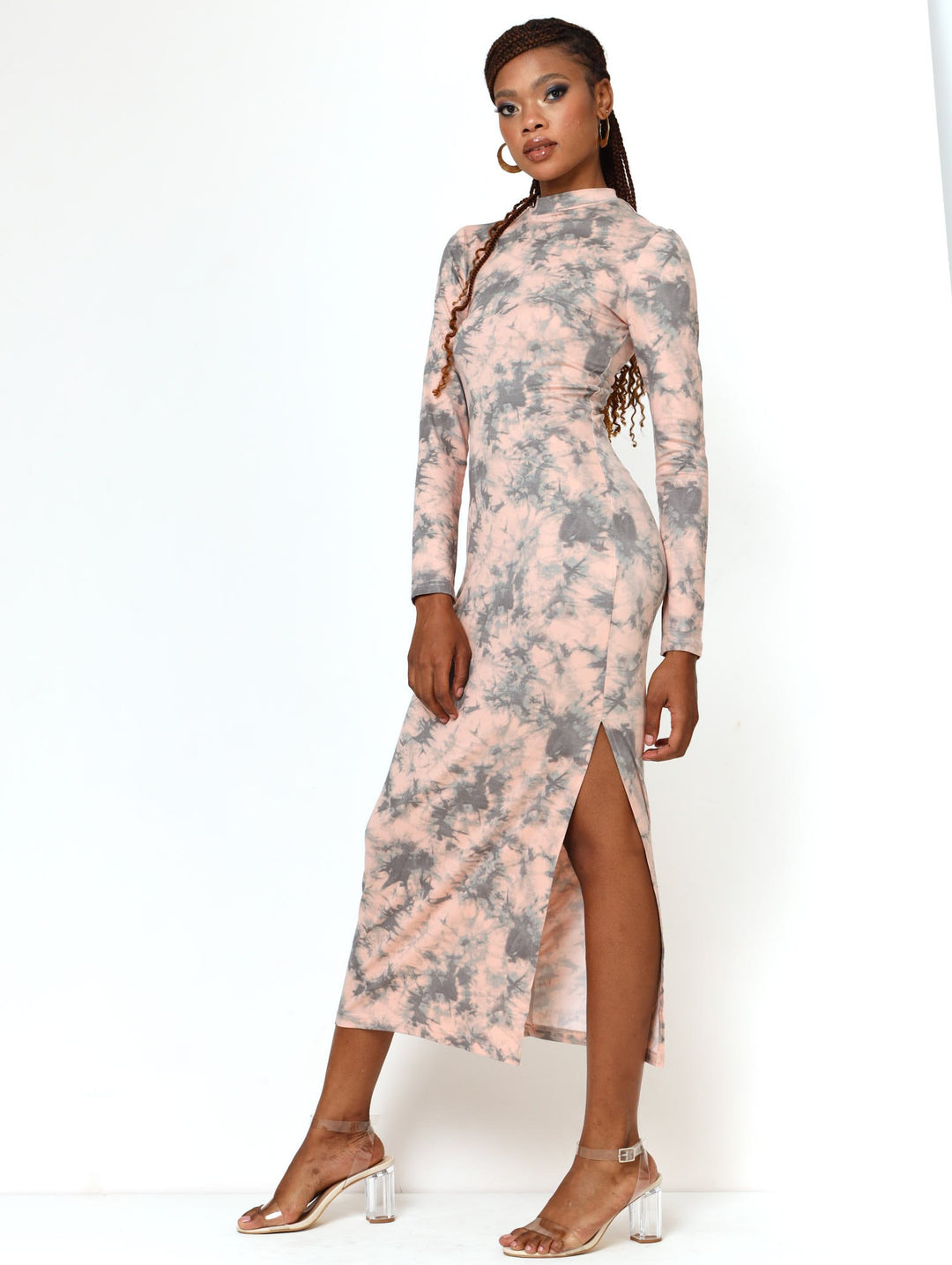 Ladies Tie Dye Tube Maxi Dress