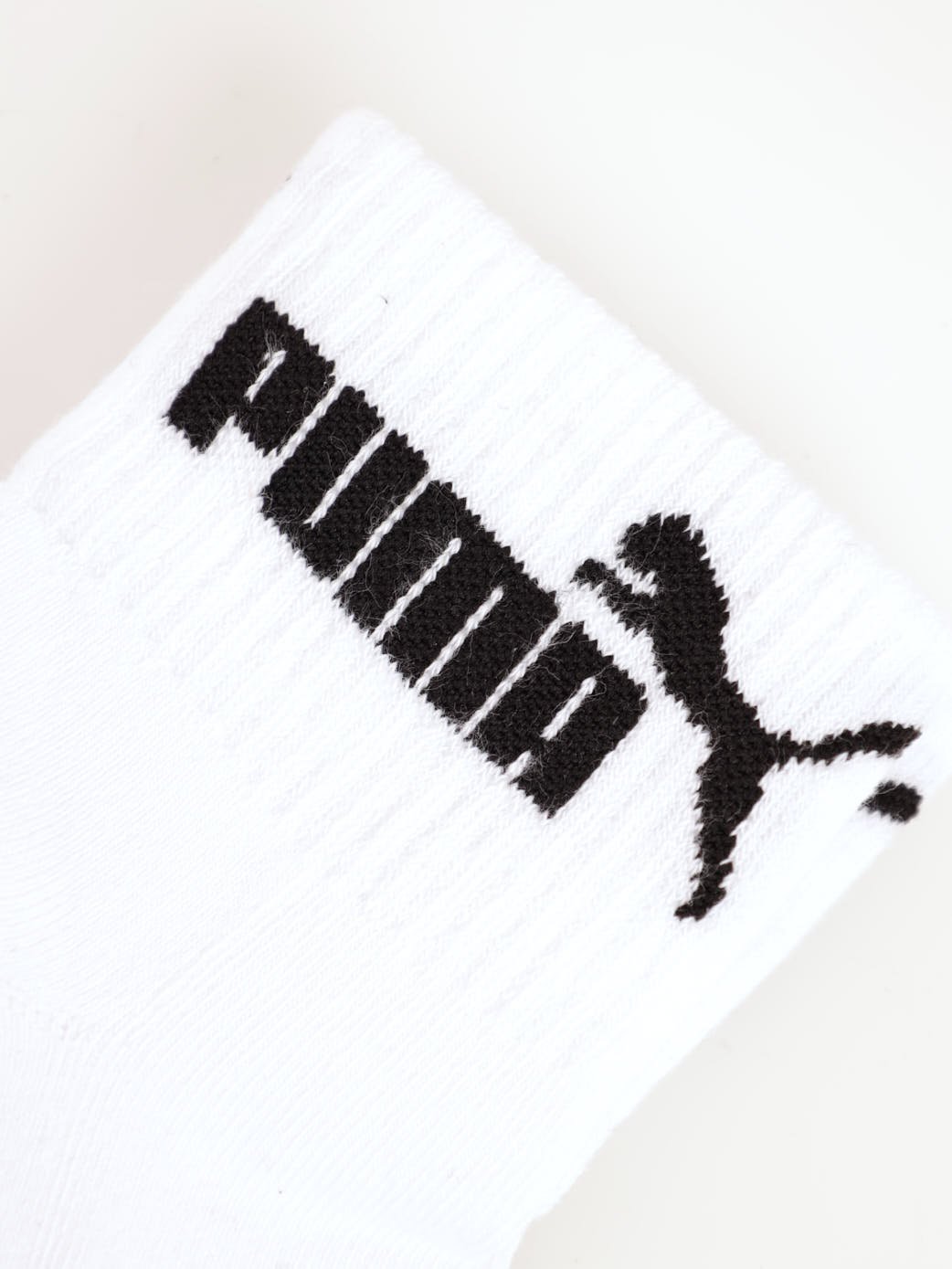 Men's Crew Running Sock - White