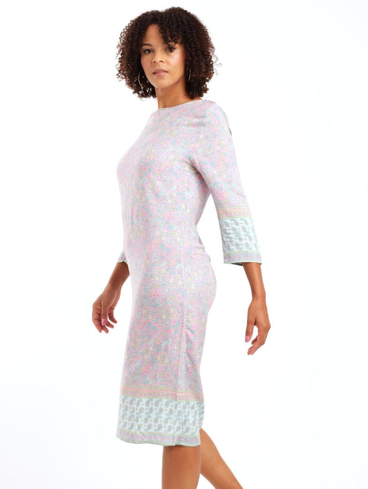 Ladies Popover Printed Shift Dress