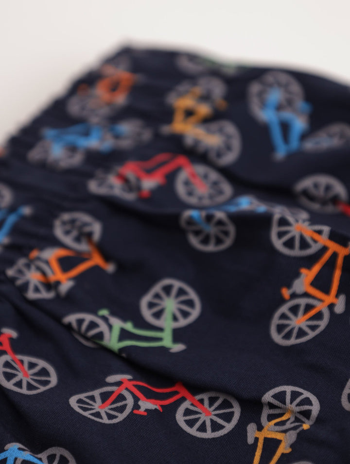 Men's 3 Pack All Over Printed Boxers - Grey