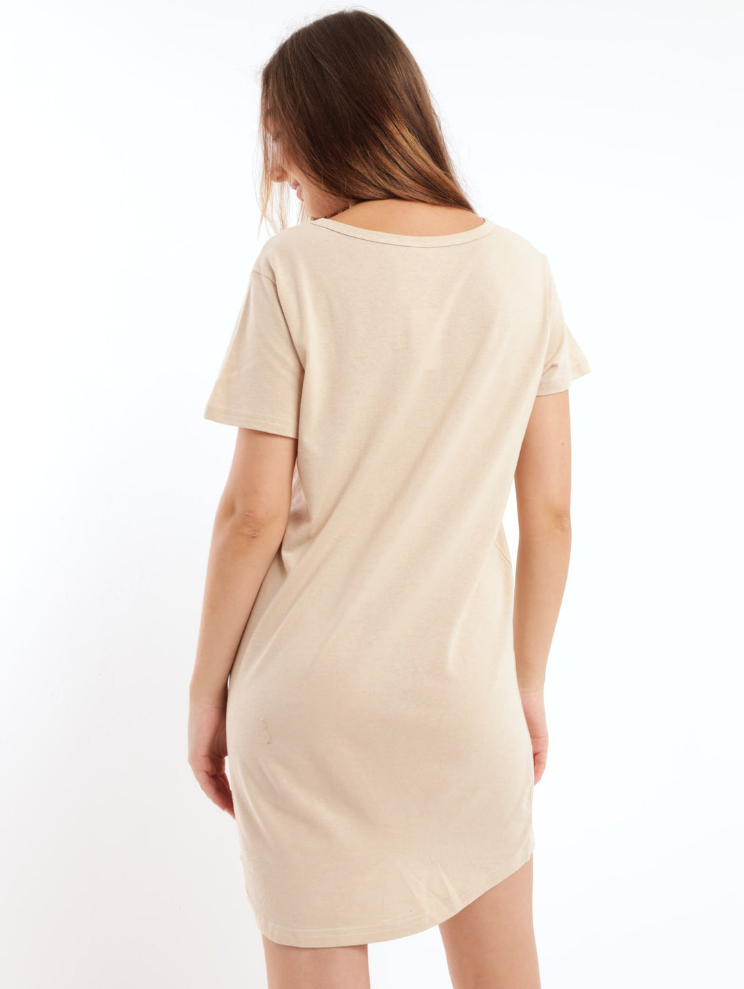 Ladies Pyjama All Day Sleepshirt - Oatmeal