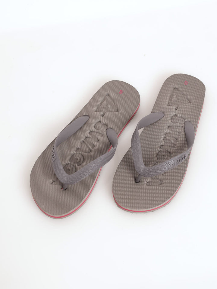 Men's Basic Embossed EVA Slop Sandal - Grey