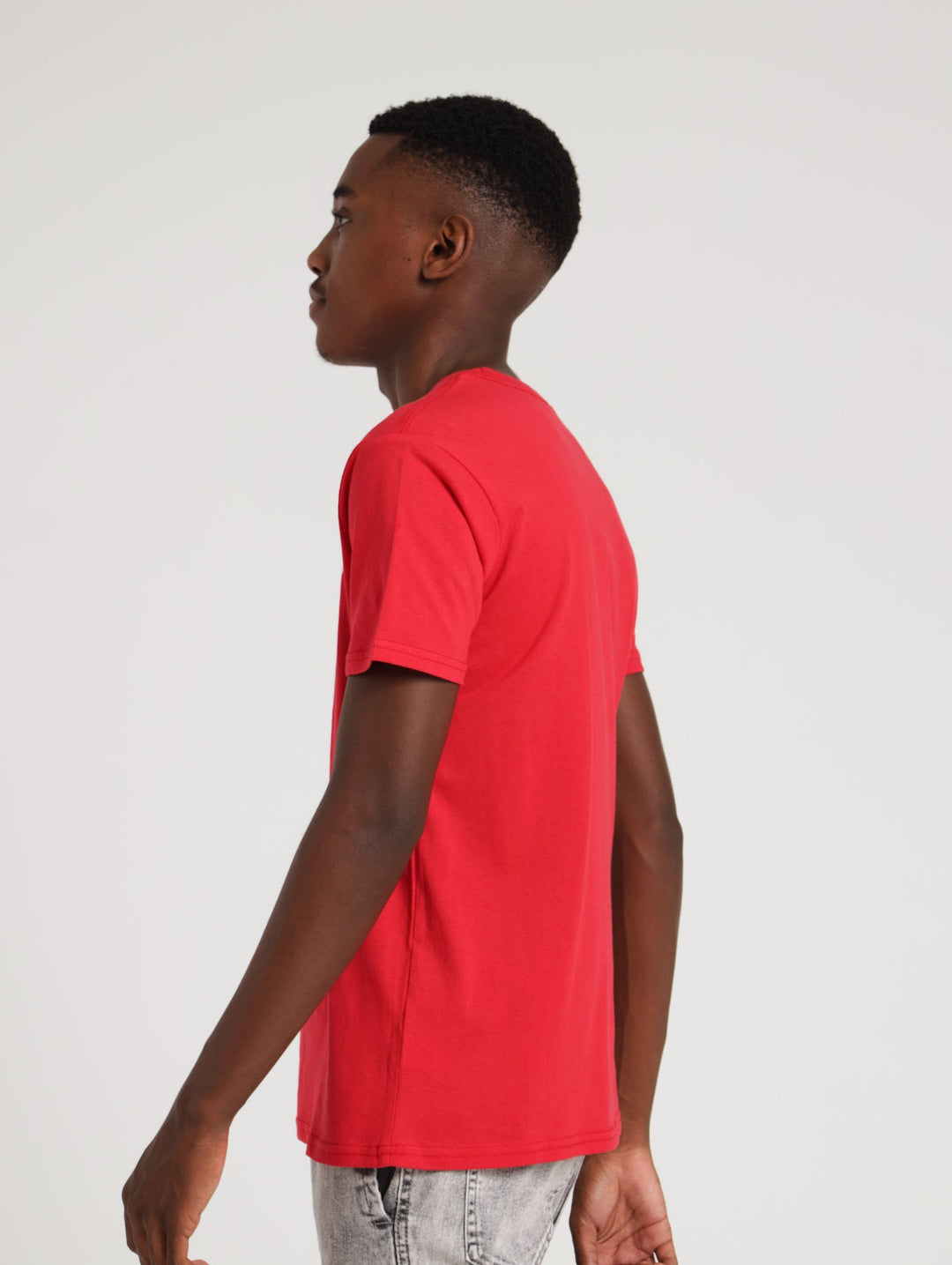 Boys Short Sleeve Tee - Red
