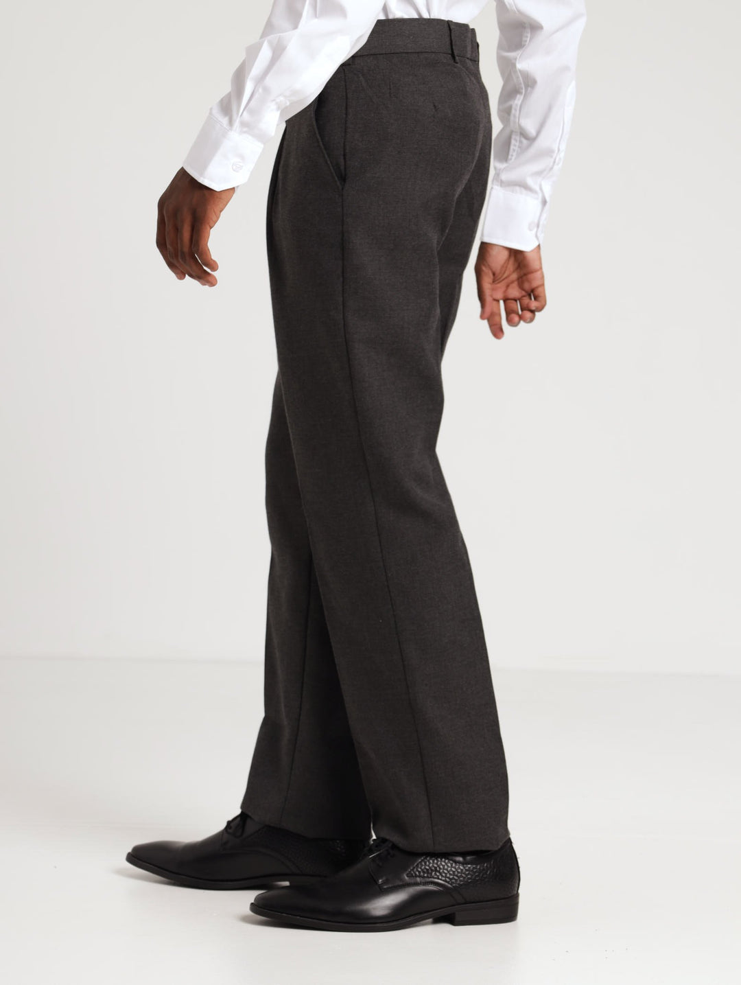 Boys Regular Trouser - Grey Dawn