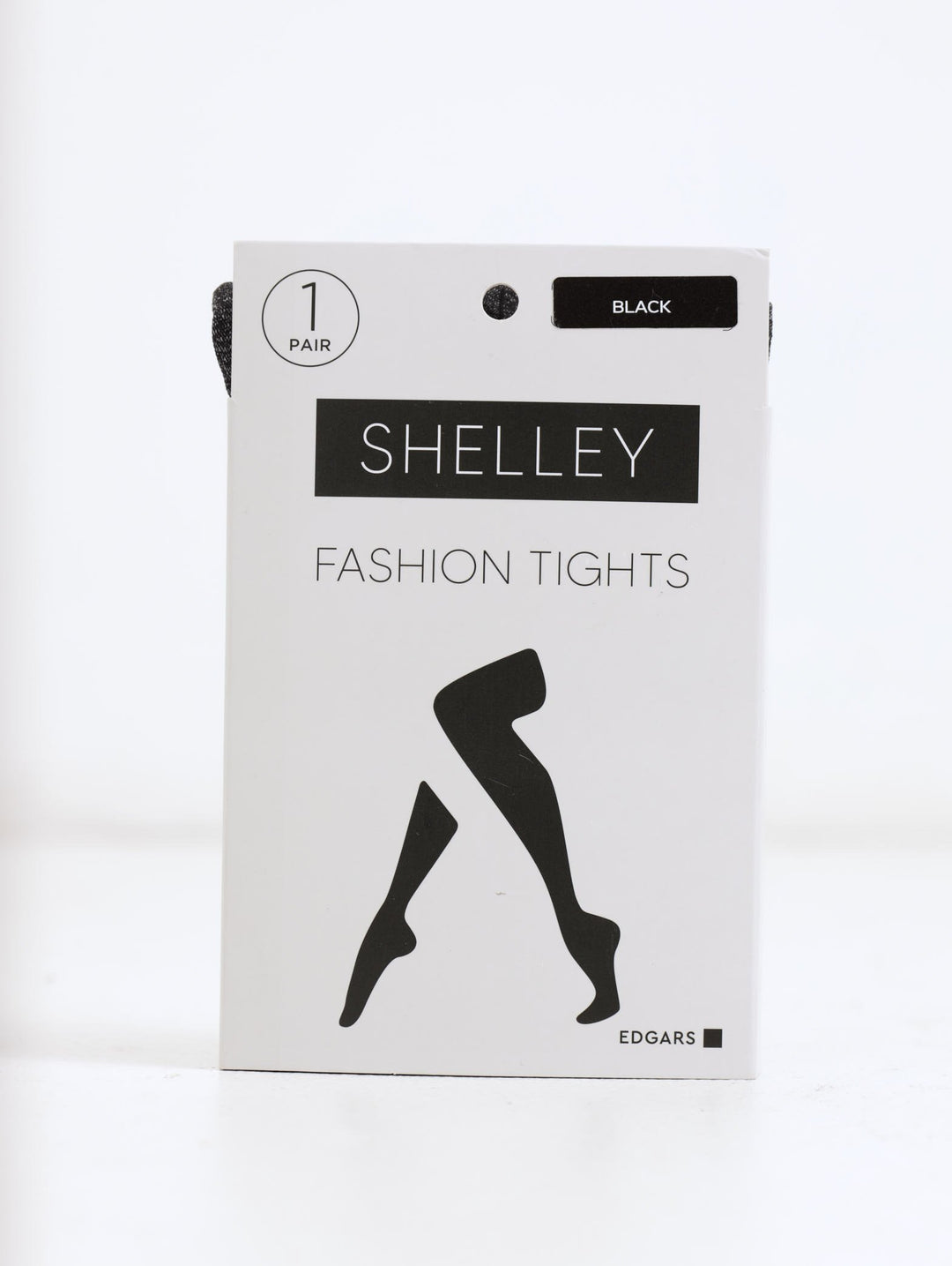 Ladies 1 Pack Melange Pin Stripe Opaque Tights - Black