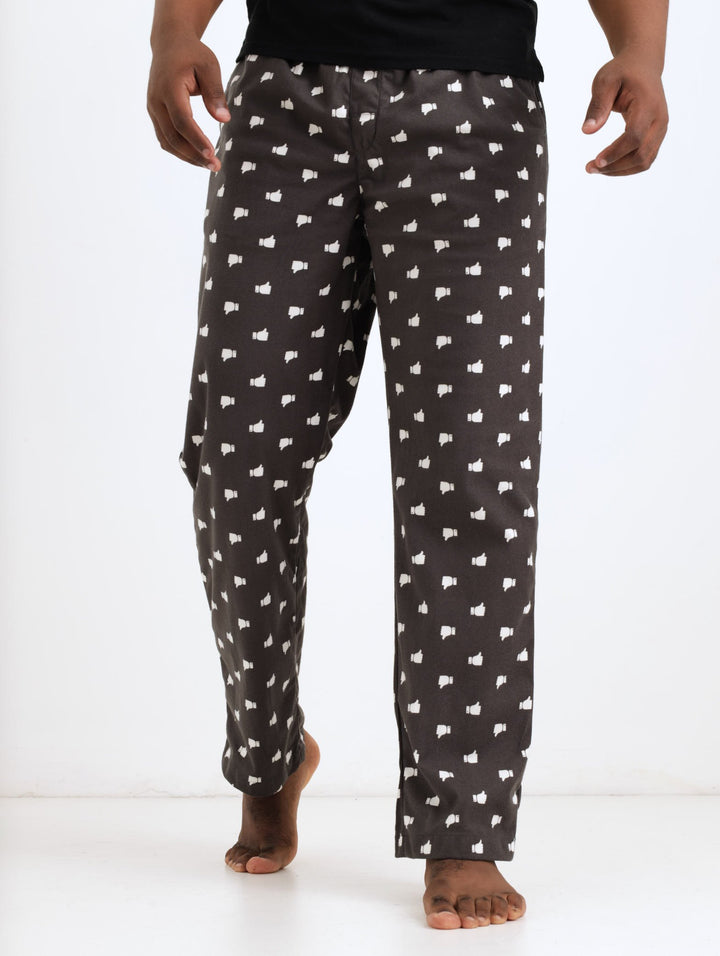 Men's Butterfleece Sleepwear - Charcoal