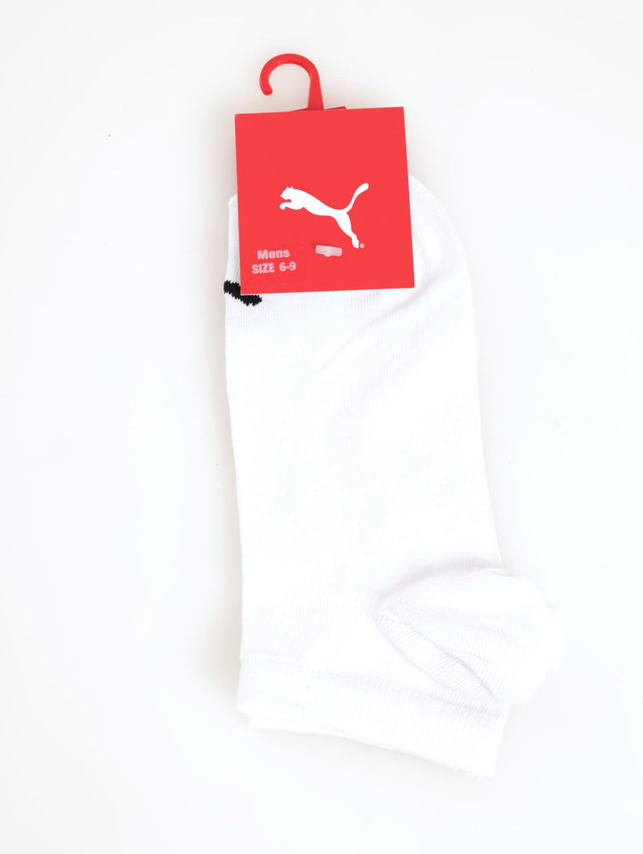 Men's Secret Socks - White