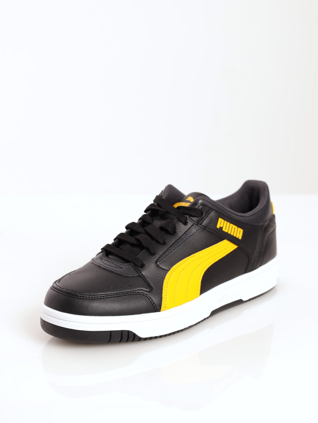 Men's Rebound Joy Low Sneaker - Black/Yellow
