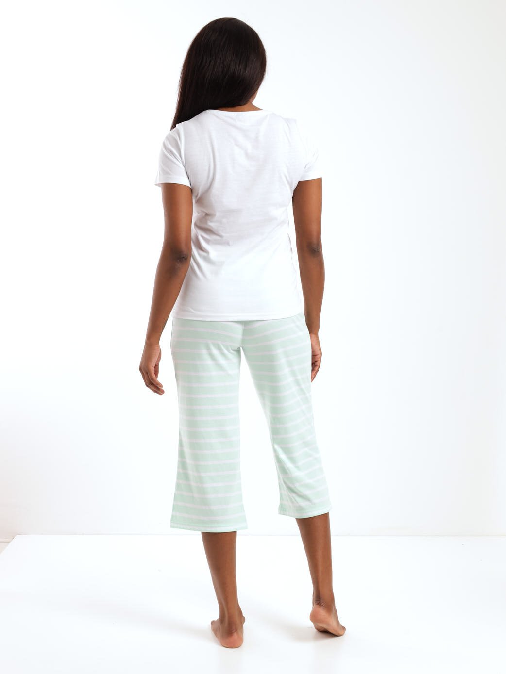 Ladies Sweet Dreams Sleepwear Set - Green