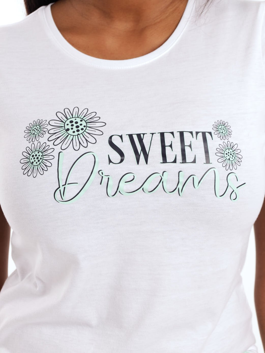 Ladies Sweet Dreams Sleepwear Set - Green