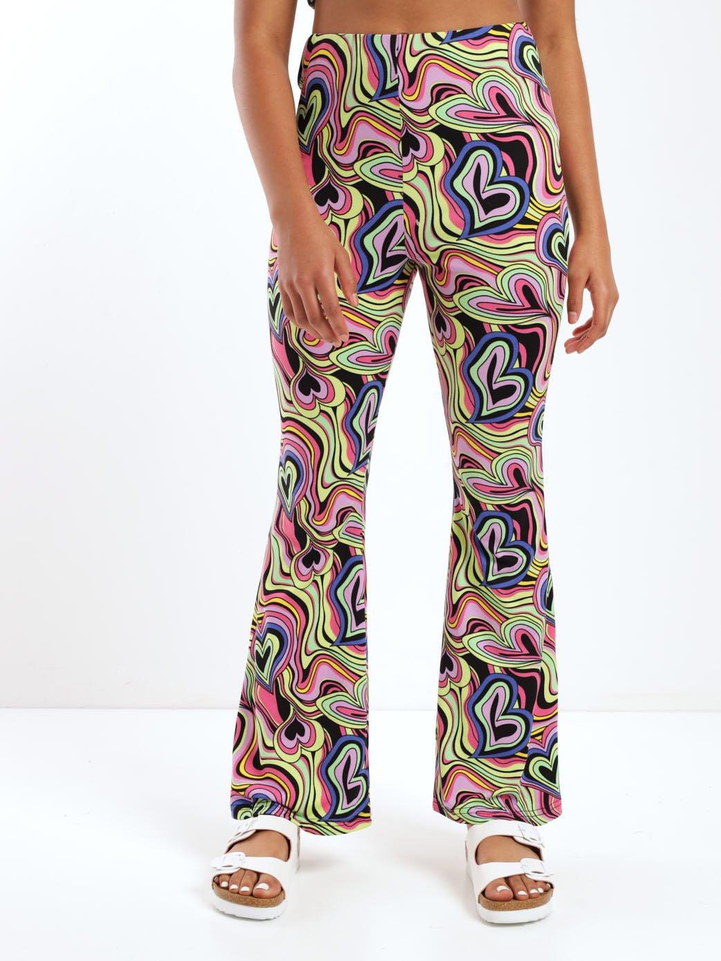 Girls Hearts Flare Pant