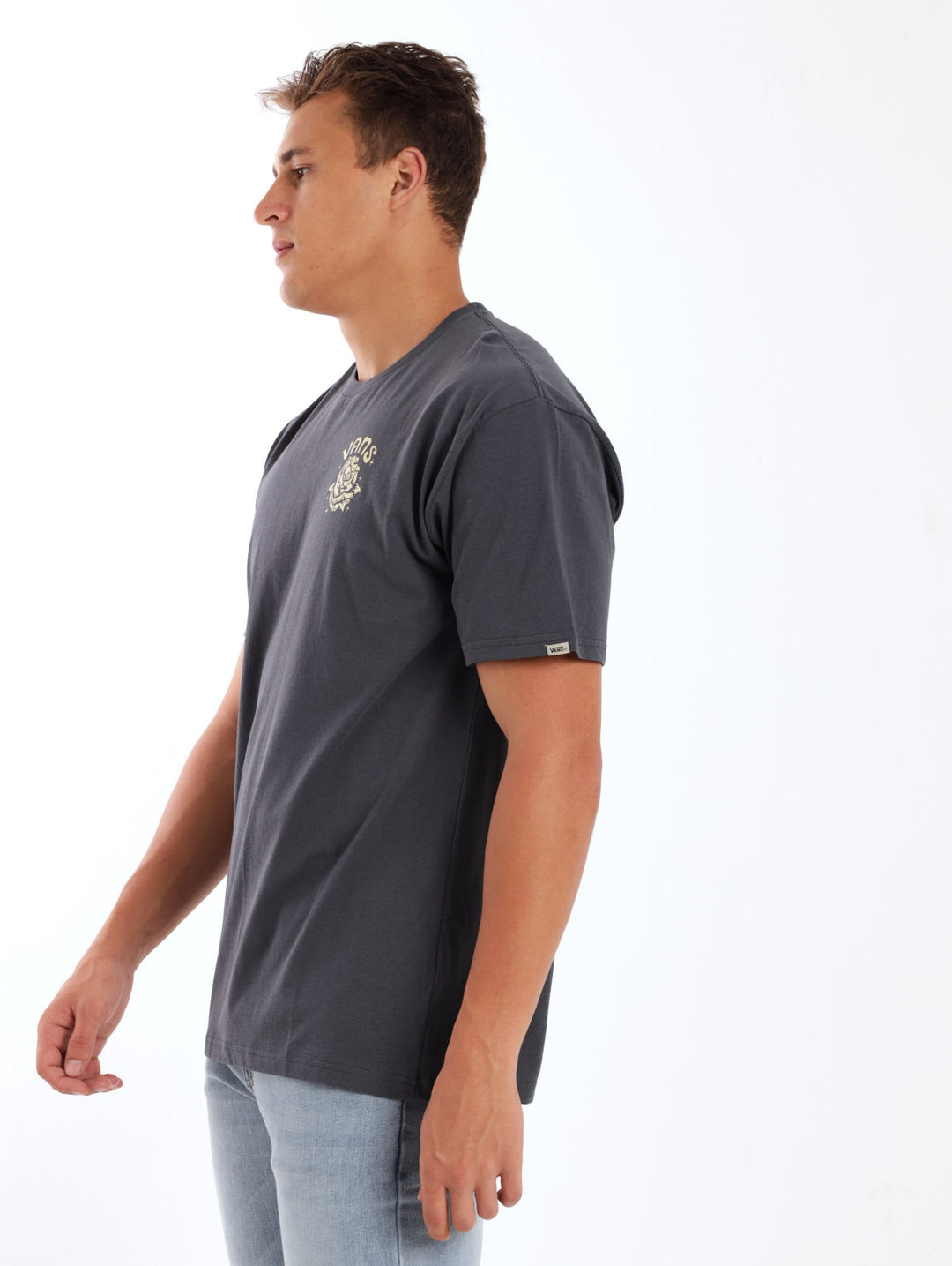 Men's Discover Off The Wall Tee - Indigo