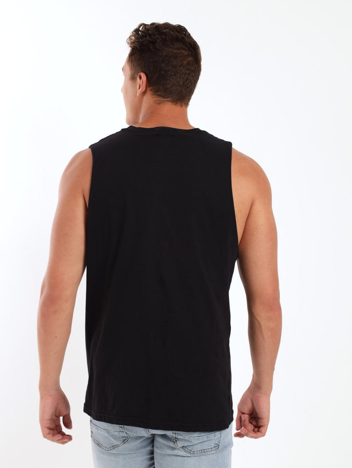 Men's Osaka Dragon Vest - Black