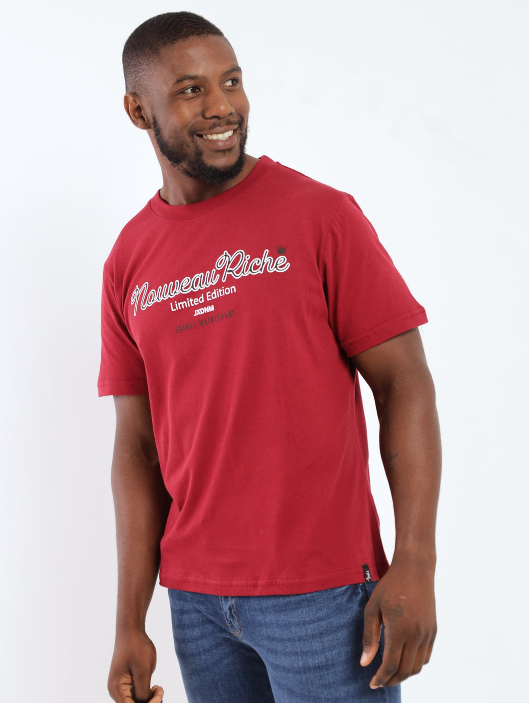 Men's Nouveau Riche Tee - Dark Red