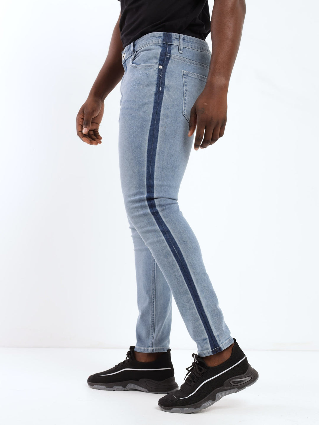 Skinny Side Stripe Jeans Skinny Jeans Mens Stripe On Side Jeans