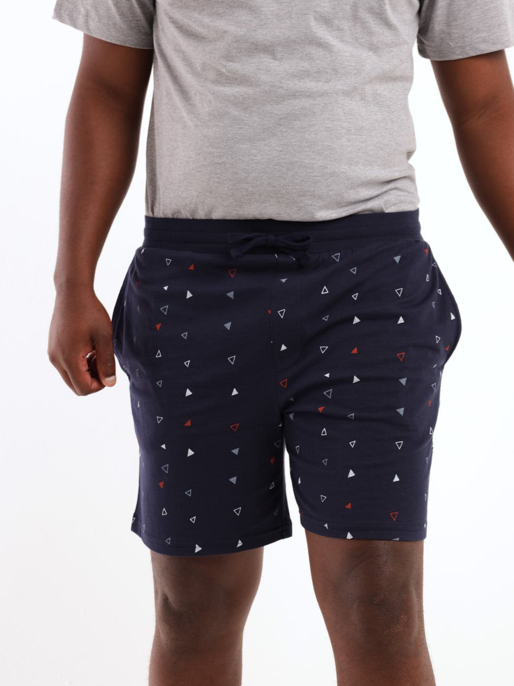 Men's All Over Print Short - Navy