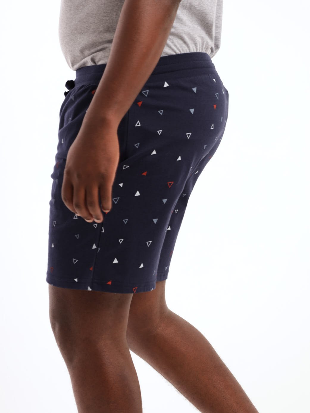 Men's All Over Print Short - Navy