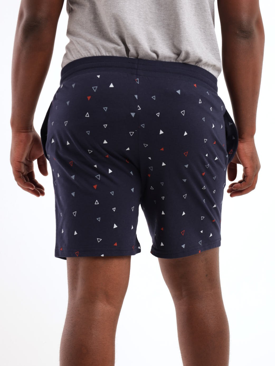 Men's All Over Print Short - Navy