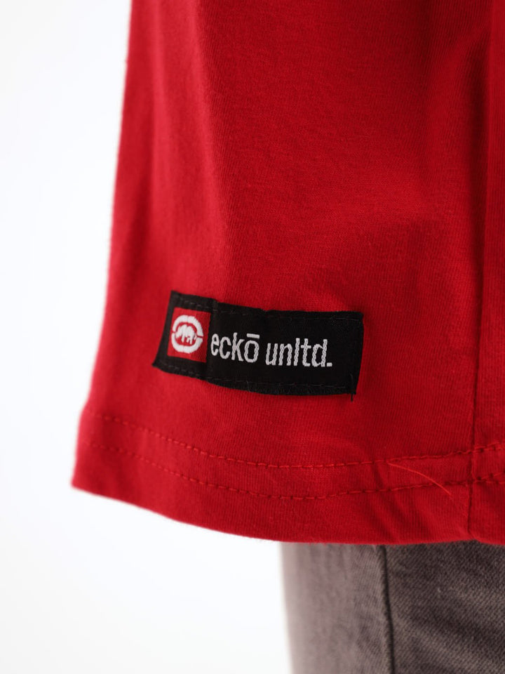 Men's Short Sleeve Tee - Red