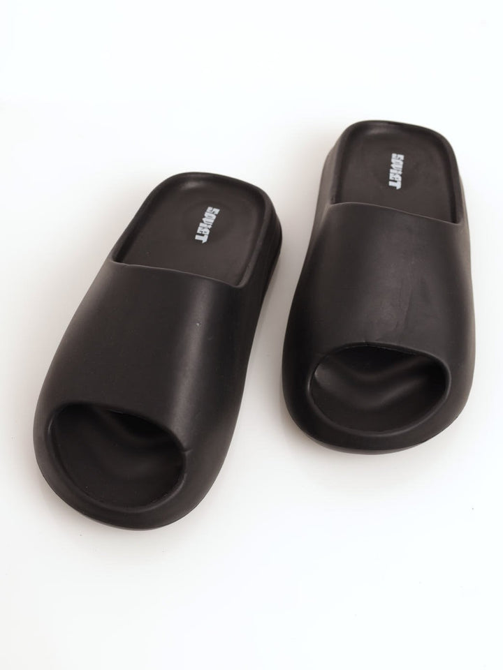 Men's Moulded EVA Slide Sandal - Black