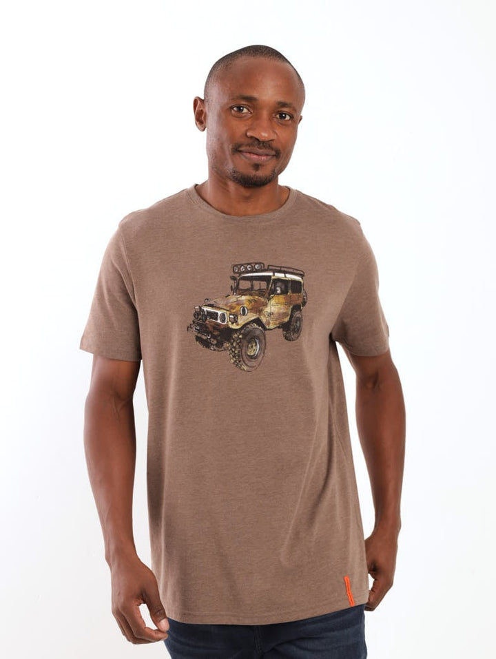Men's Dust Dirt Diesel Tee - Chocolate