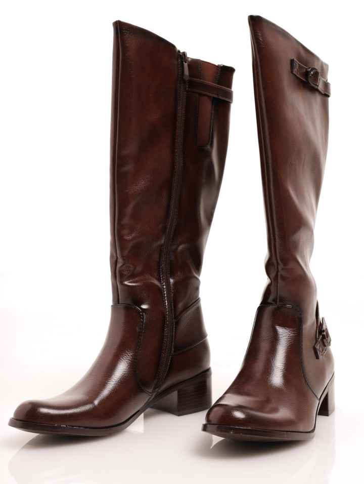 Ladies Long Rider Boot - Brown