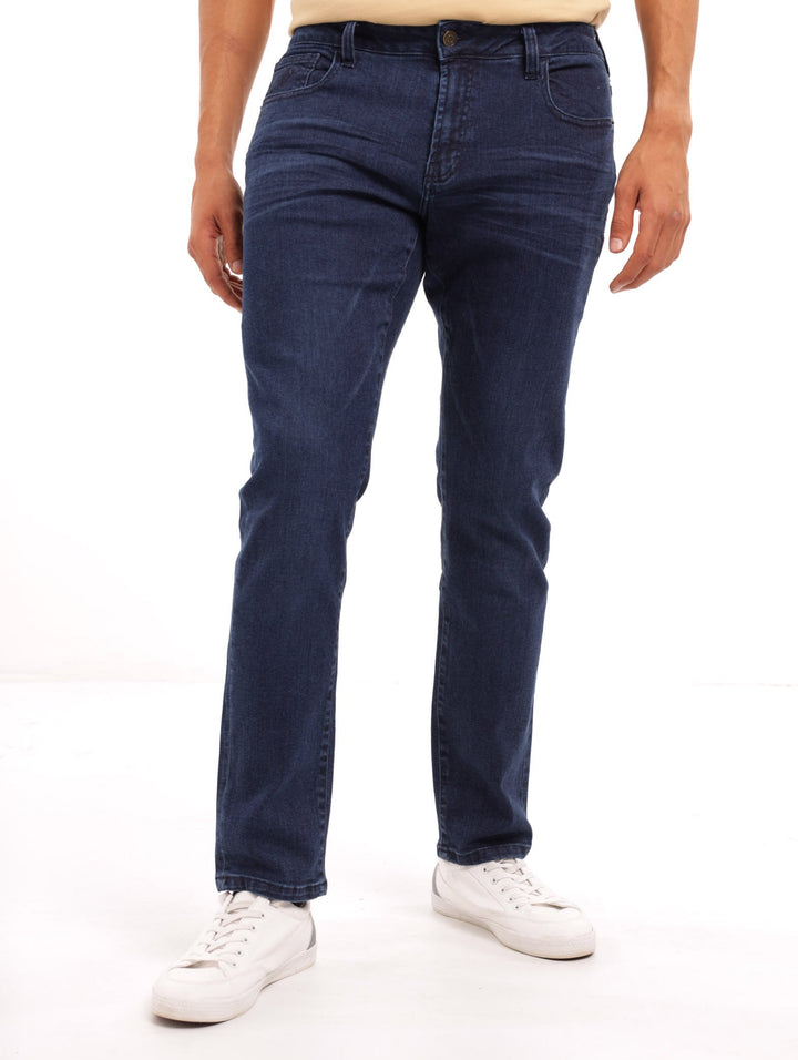 Men's Mid Blue Slim Denim Jean