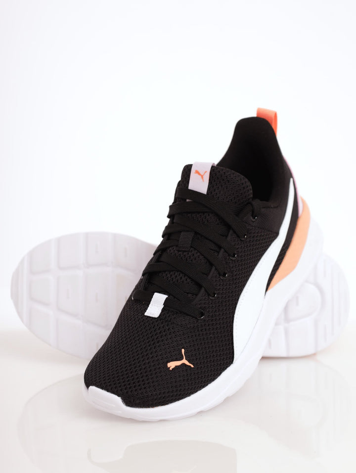 Ladies Puma Anzarun Sneaker - Black