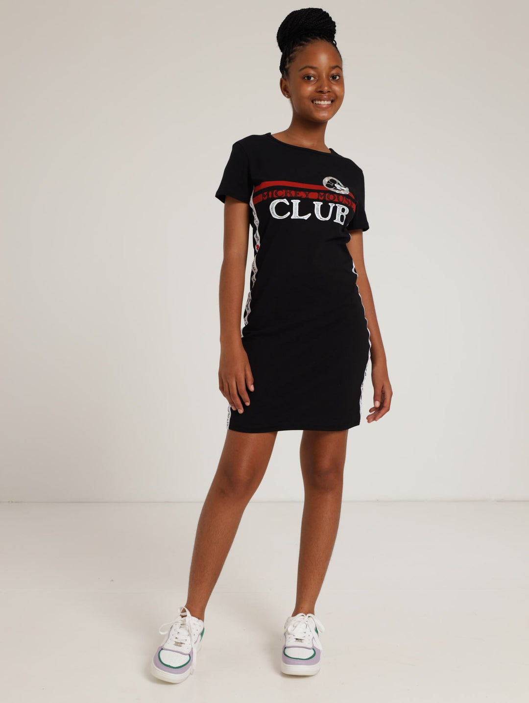 Mickey & Friends Knit Dress - Black