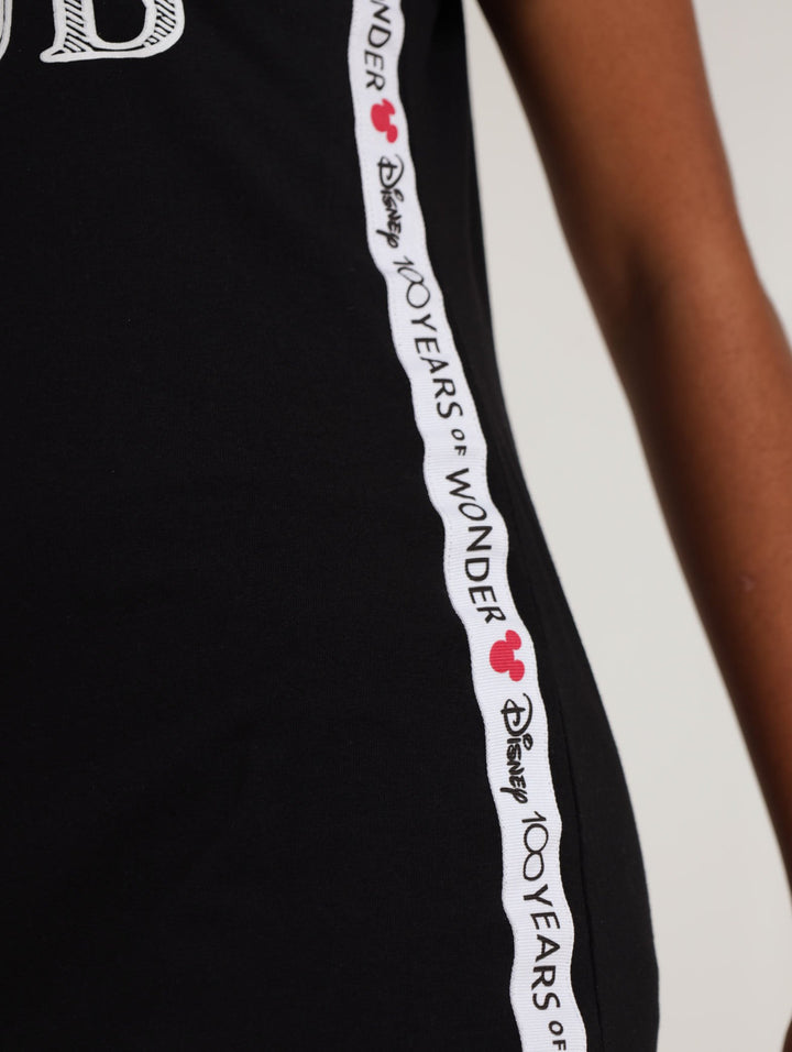 Mickey & Friends Knit Dress - Black