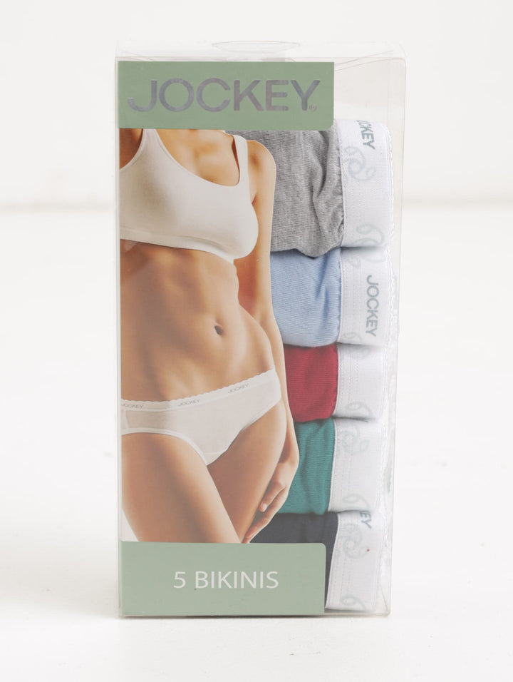Ladies 5 Pack Plain Panty