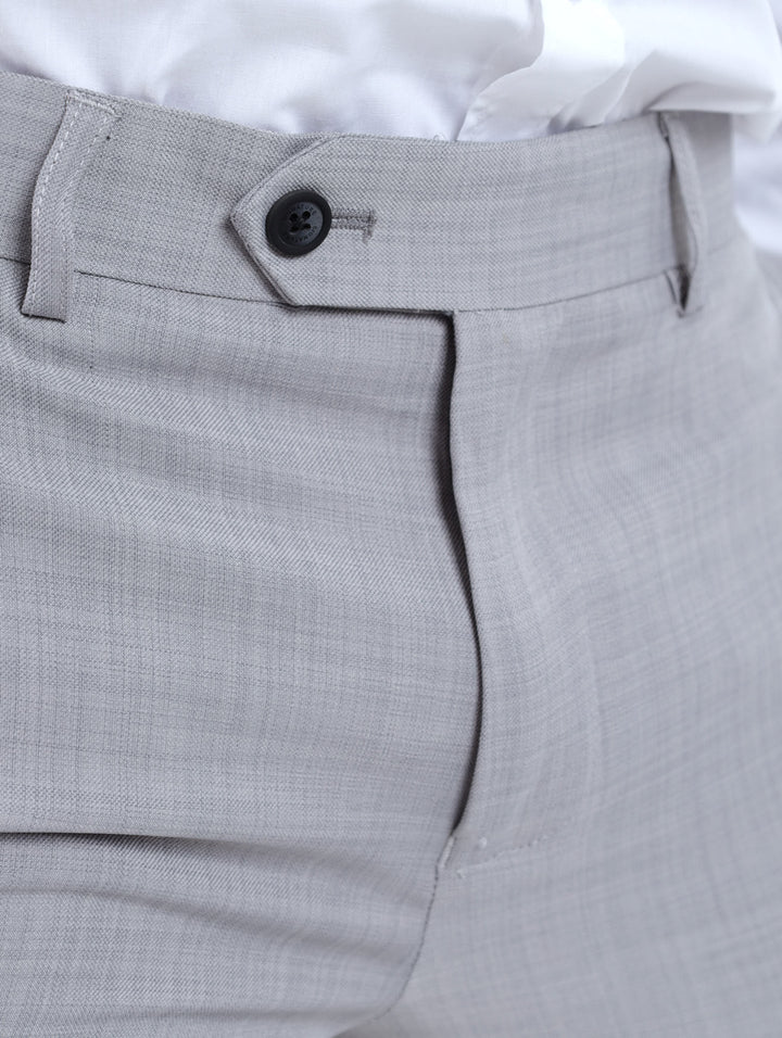Men's Regular Fit Essential Suit Trouser - Grey