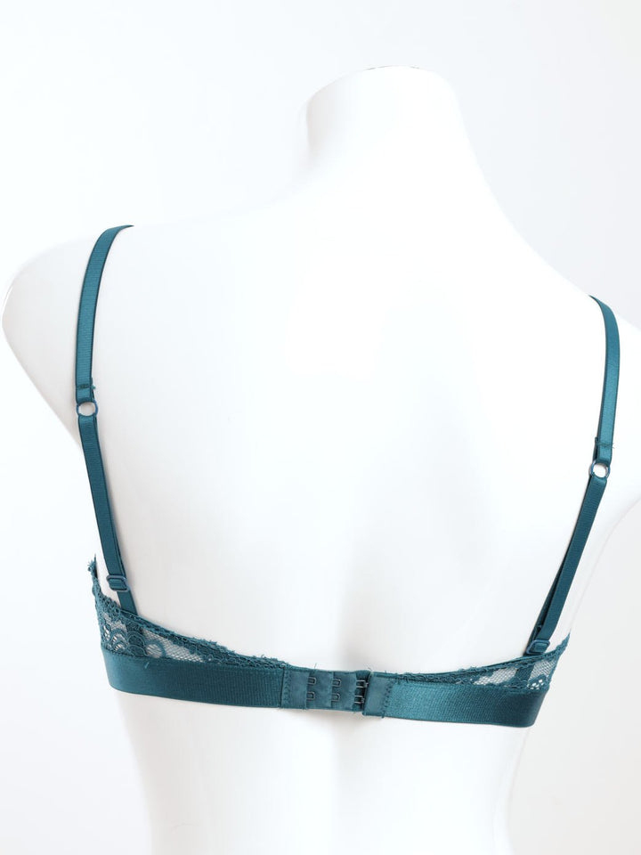Ladies Lace Bralette - Blue Coral