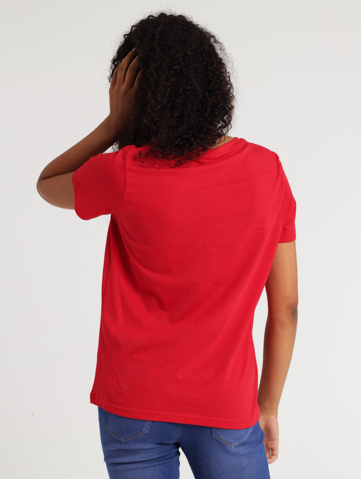Ladies Colette T-Shirt - Red